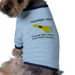 Flashlight definition funny t-shirts and more. doggie tshirt