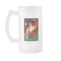 Flat Coated Retriever 1 - Seated Angel Coffee Mug