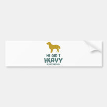 Flat-Coated Retriever Bumper Sticker