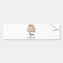 Flat-Coated Retriever Bumper Stickers