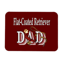 Flat-Coated Retriever Dad Magnets
