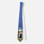 Flat Coated Retriever - Palm Beach ties