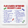 FLAT COATED RETRIEVER Property Laws 2 Mouse Mats