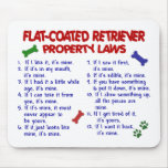 FLAT COATED RETRIEVER Property Laws 2 mousepads
