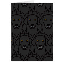 Flat-Coated Retrievers Cards