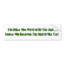 Flat Earth Historians Bumper Sticker