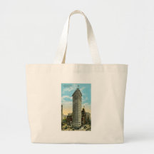 Flat Iron Building. Broadway and Fifth Ave. NYC Tote Bag
