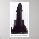 Flat Iron Building - New York posters