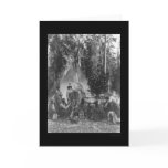 Flathead Indian Pre-Christmas Gathering 1916 cards