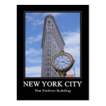 Flatiron Building and Clock 1C Postcards