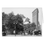 Flatiron from 5th, NYC: 1906 Greeting Cards