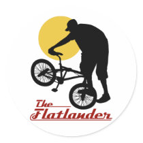 Flatlander BMX Sticker
