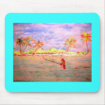 flats flyfishing girl mouse pads