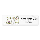Flatulent Sheep Bumper Sticker