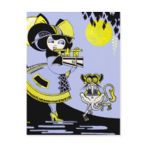 Flautist and the Monkey