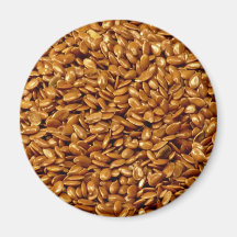 Flax seed fridge magnets