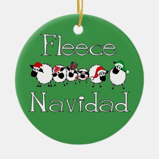 fleece navidad funny christmas ornament zazzle fleece navidad funny christmas ornament zazzle