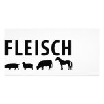 Fleisch icon photo cards