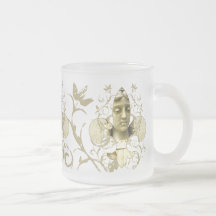 Fleur Angel Statue Coffee Mug