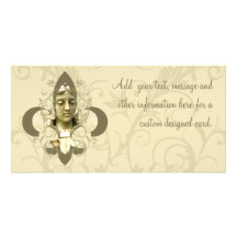 Fleur Angel Statue photo cards