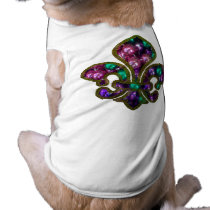Fleur de Beads Dog Tshirt