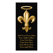 Fleur de Halo Personalised Rack Card