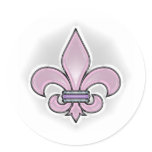 Fleur De Lis 1 stickers