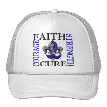 Fleur De Lis 3 Ankylosing Spondylitis Hats