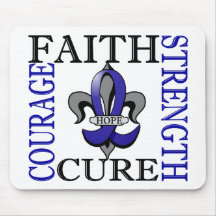 Fleur De Lis 3 Ankylosing Spondylitis Mousepad