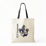 Fleur De Lis ALS Hope Bags