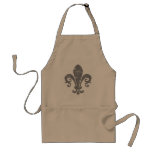 Fleur-de-lis aprons