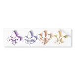 Fleur de Lis Bumper Sticker bumper stickers