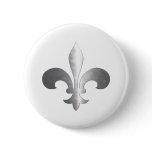 Fleur-De-Lis Pinback Button