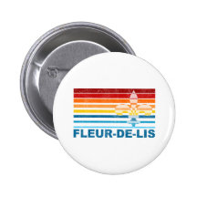 Fleur De Lis Buttons