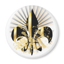 Fleur de Lis, customisable text