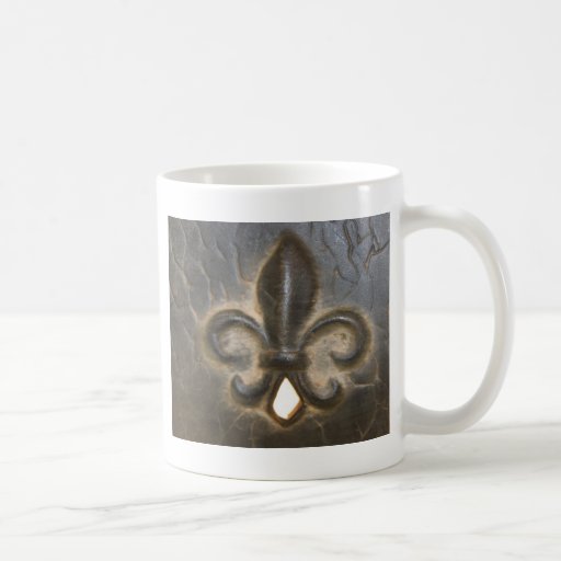 Fleur De Lis Design Mug
