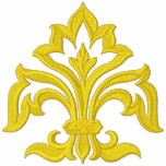 Fleur De Lis embroidered shirts