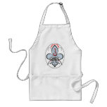 Fleur de lis fishing apron