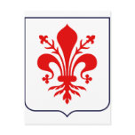 Fleur de lis, Italy Post Card