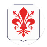 Fleur de lis, Italy stickers