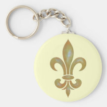 Fleur De Lis Keychain
