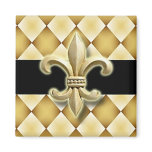 Fleur de Lis magnet