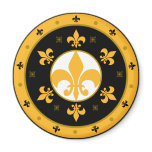 fleur de lis refrigerator magnets