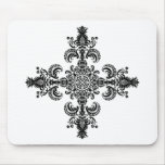 Fleur de lis Meditation 4 corners mousepads