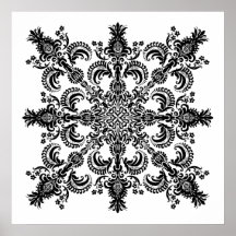 Fleur de lis Meditation Family Reunion Print