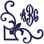 Fleur de Lis Monogram embroidered shirts