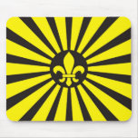 Fleur de lis mouse pad
