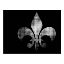 Fleur-de-lis Post Card