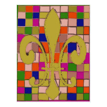 Fleur De Lis Post Cards