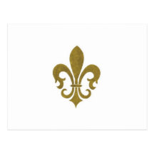 FLEUR DE LIS POST CARDS